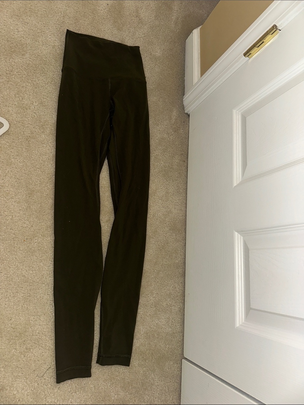lululemon athletica Olive Green High-Rise Leggings